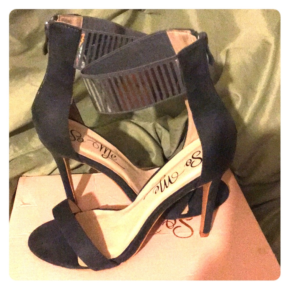 Grey 4inch heels